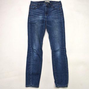 Madewell High Riser Skinny Womens Size 28 Stretch